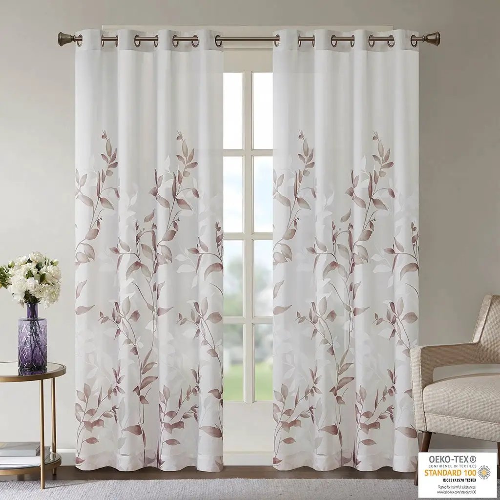 Burnout Printed Curtain Panel by HouseOfZazla
