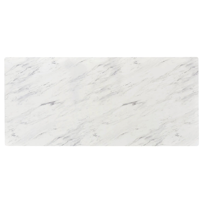 Vesper - Dining Rectangular Table - White Marble by HouseOfZazla