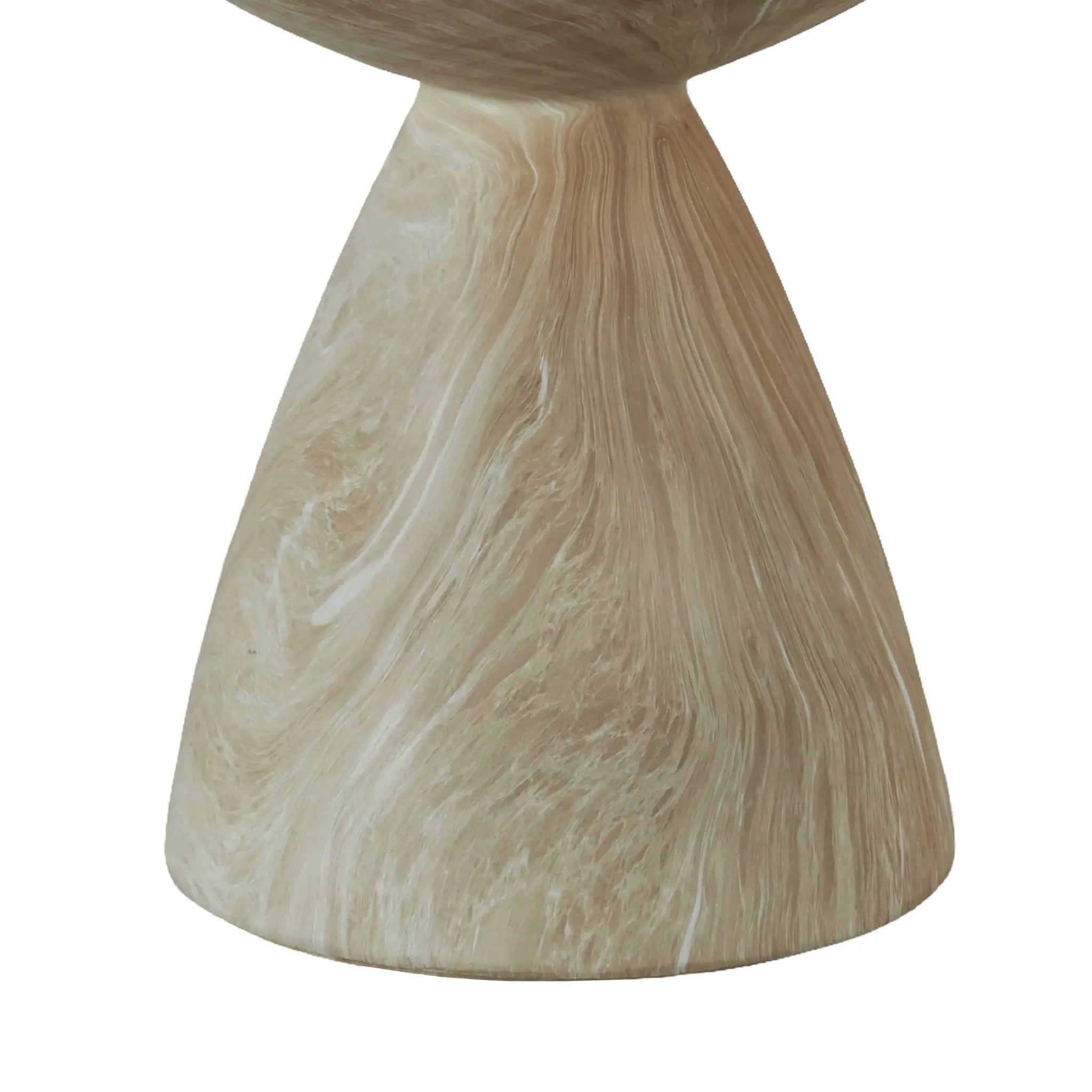 Outdoor Geometric End Table - Marble by Unique Piece Furniture