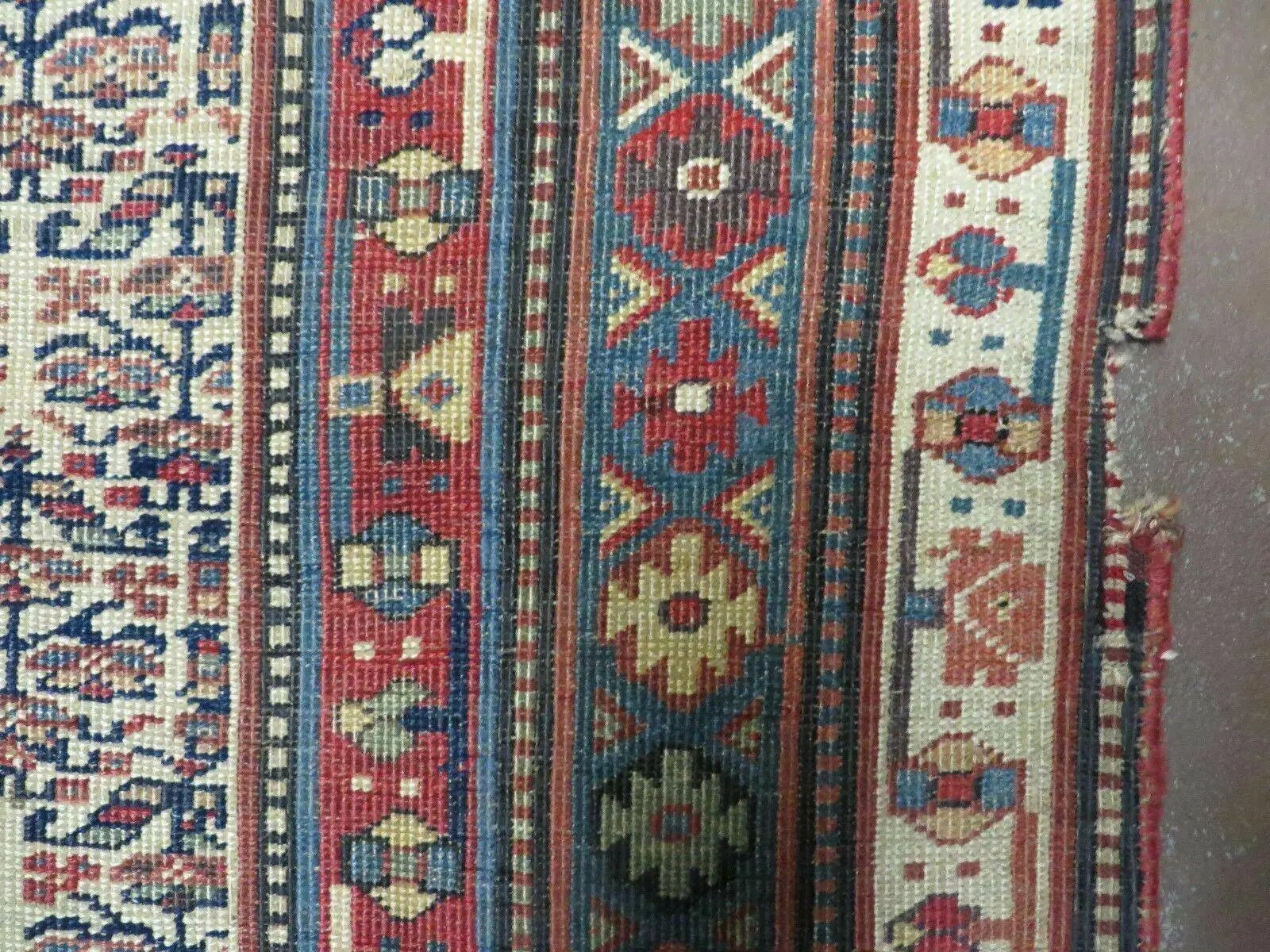 5' X 9' Antique Handmade Caucasian Kuba Wool Rug Veg Dye Runner Nice by Jewel Rugs