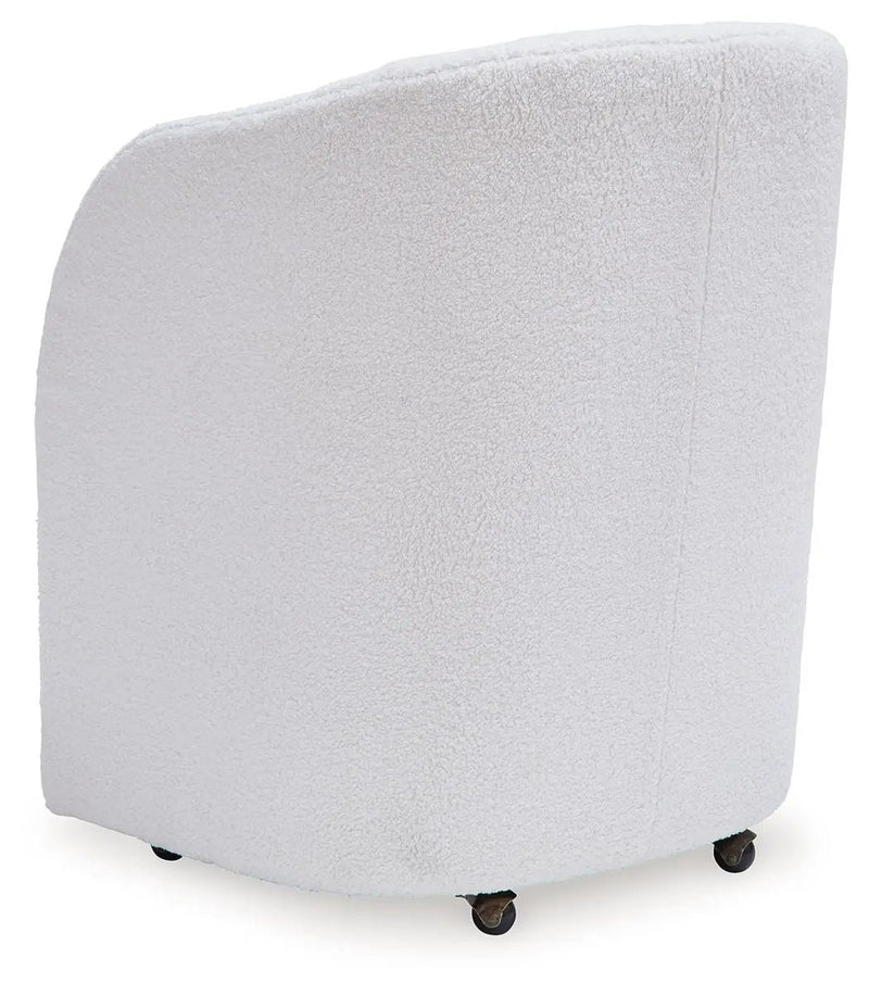 Rowanbeck - Dining Upholstered Arm Chair (Set of 2) - Ivory by Unique Piece Furniture