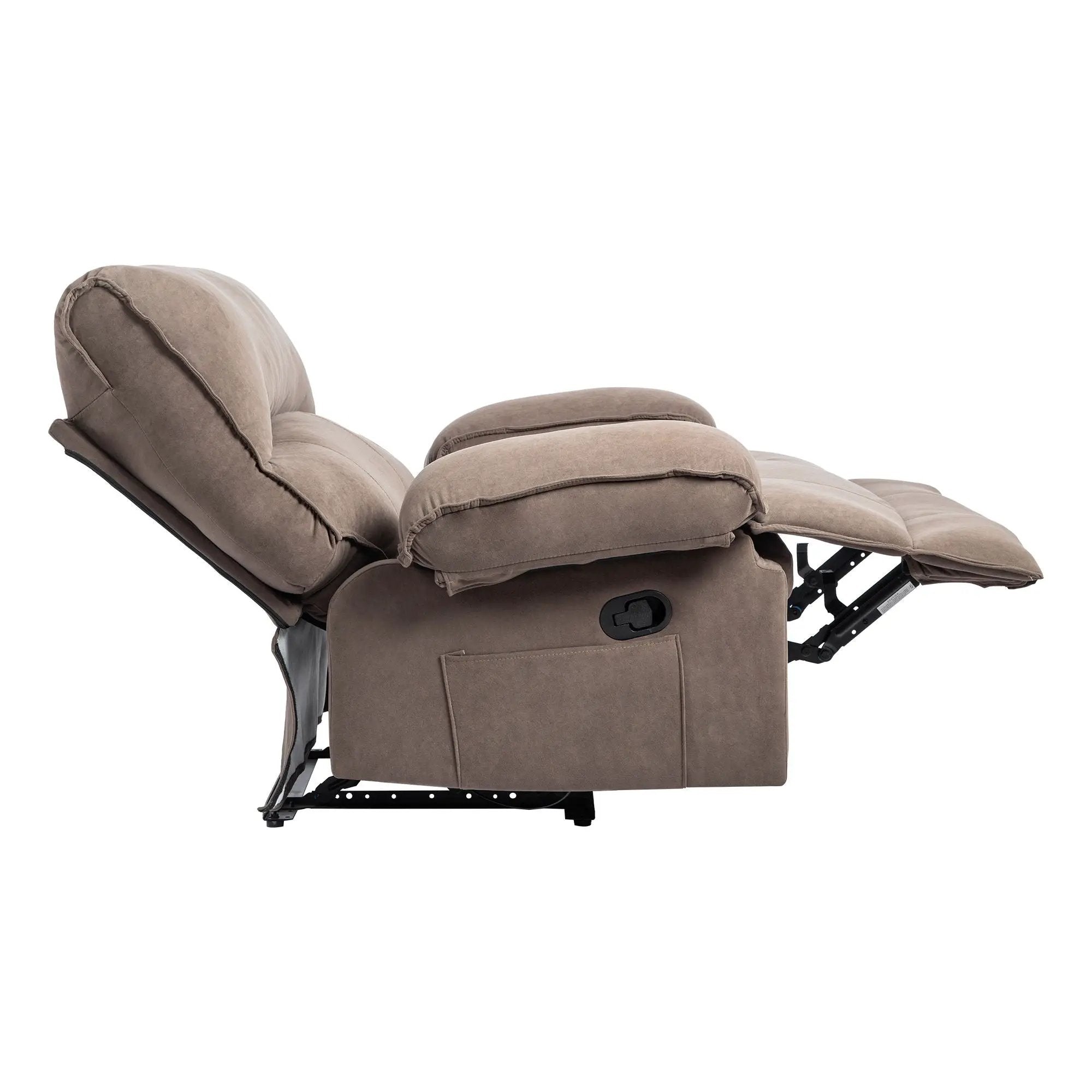 Oversized Manual Recliner Chair Sofa For Living Room by HouseOfZazla