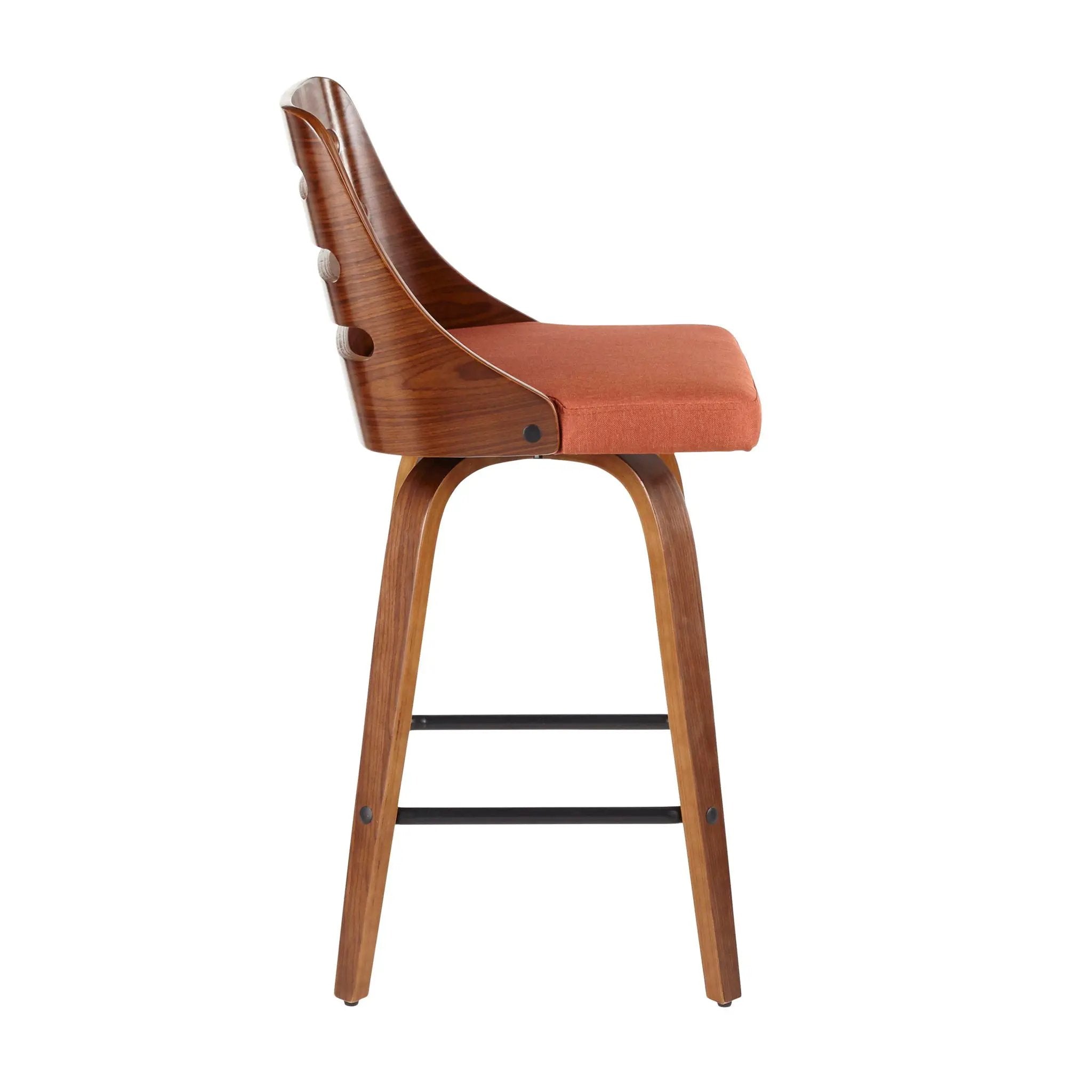 Trevi - Mid Century Modern Counter Stool (Set of 2) by Unique Piece Furniture