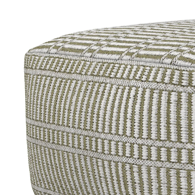 Safford - Square Outdoor / Indoor Pouf by HouseOfZazla