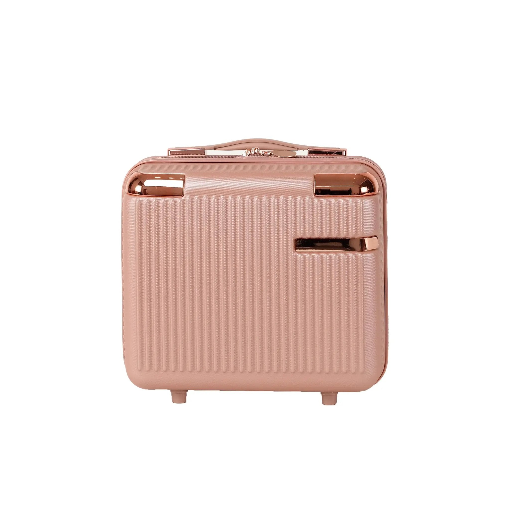 4-Piece Hard ABS Luggage Set with 360° Dual Rotating Wheels by HouseOfZazla