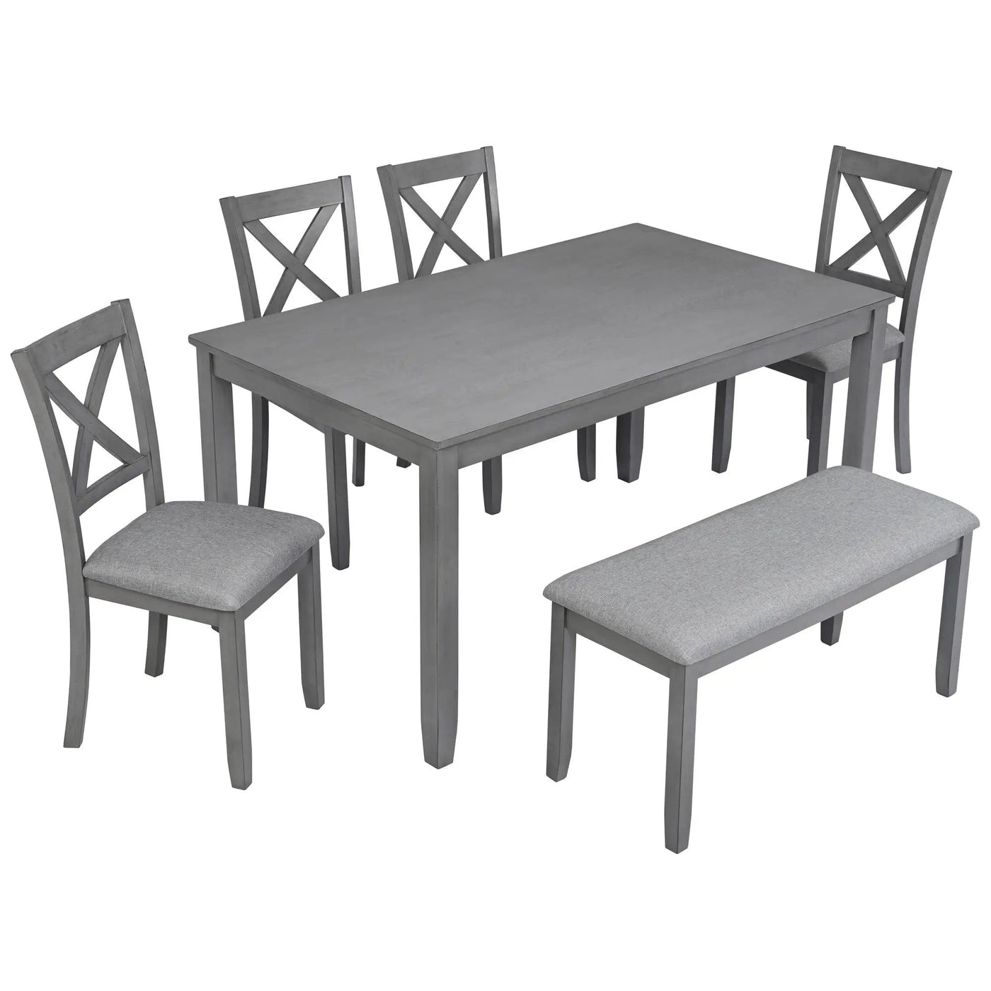 Kitchen Dining Set, Rectangular Dining Table by Unique Piece Furniture