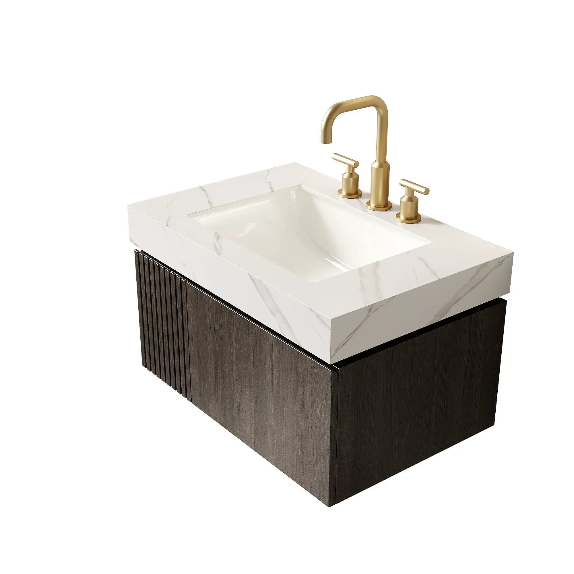 30" MURI Carrara Bathroom Vanity by HouseOfZazla