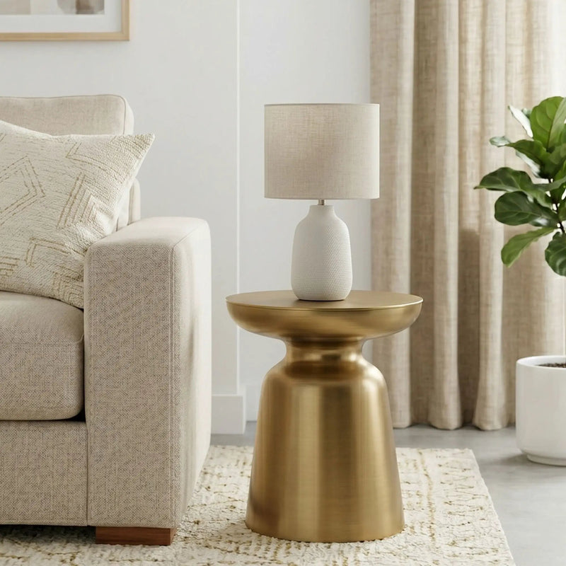 Toby - Handcrafted Metal Accent Table by Unique Piece Furniture
