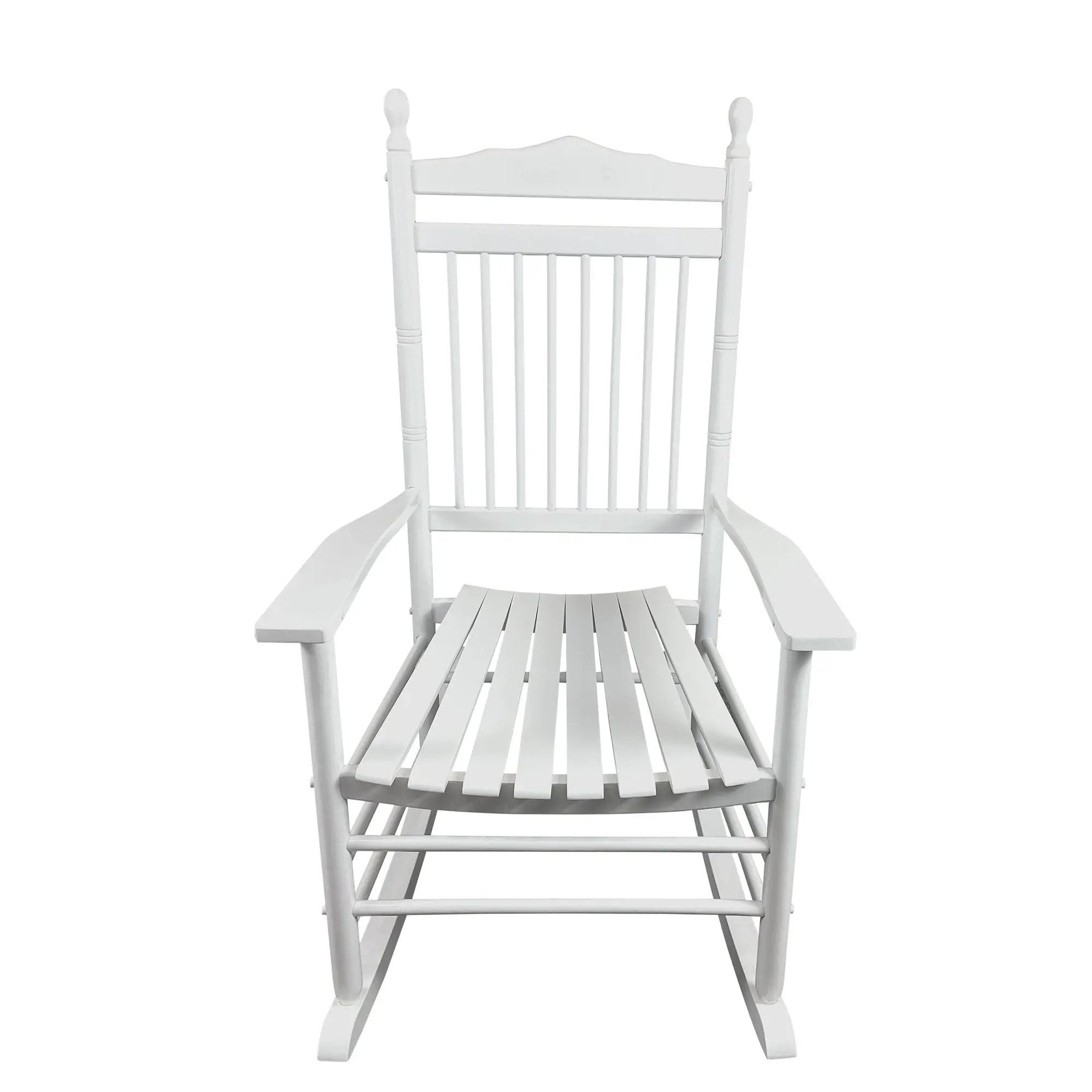 Balcony Porch Adult Rocking Chair - Wood by HouseOfZazla