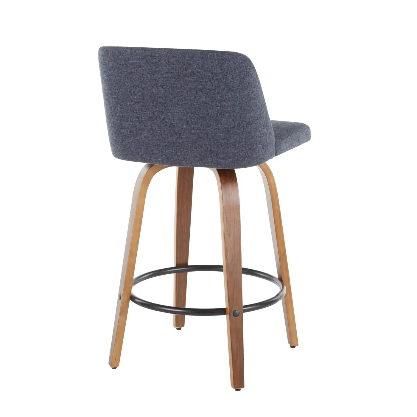 Toriano - Mid Century Modern, Counter Stool (Set of 2) by HouseOfZazla