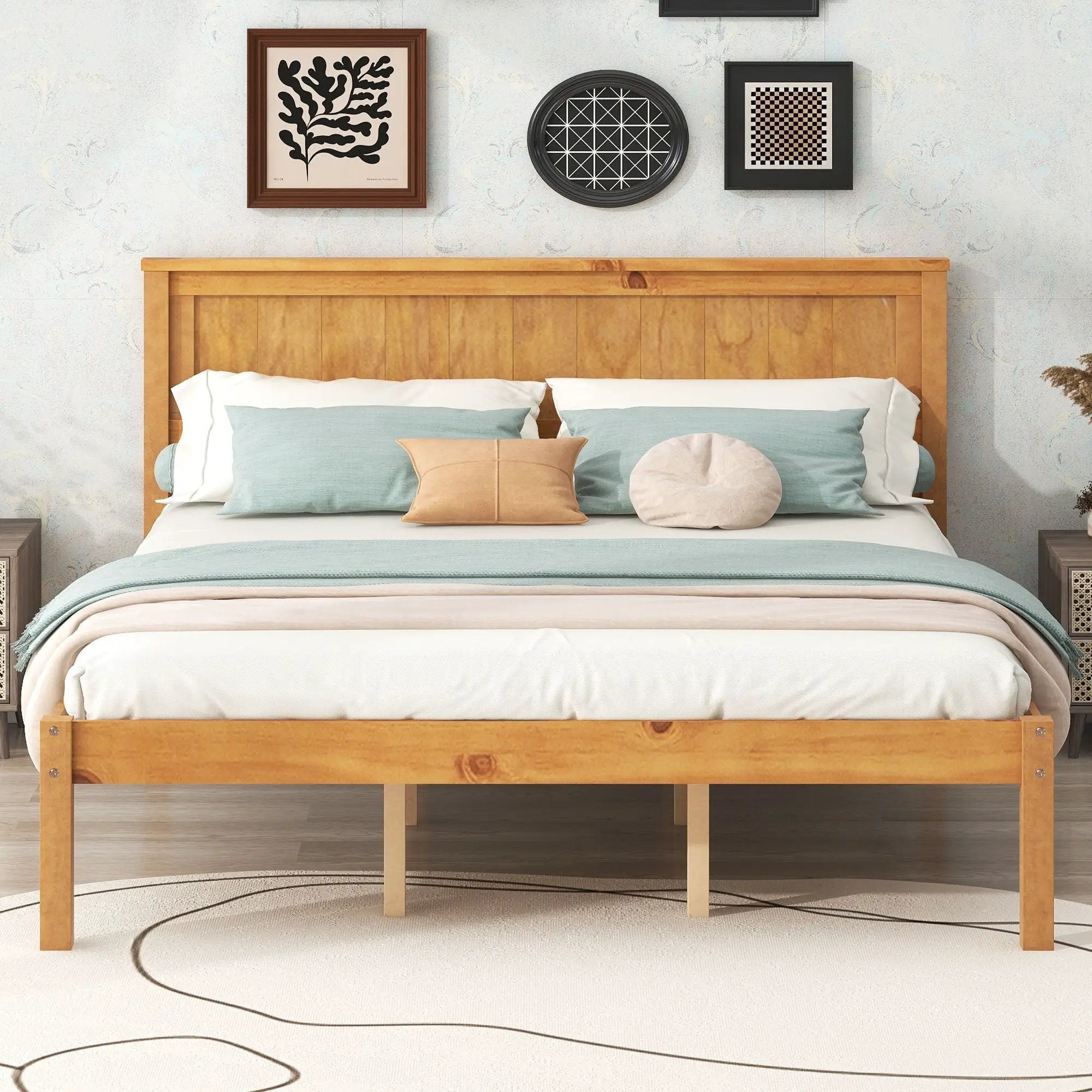 Platform Bed Frame With Headboard by Unique Piece Furniture