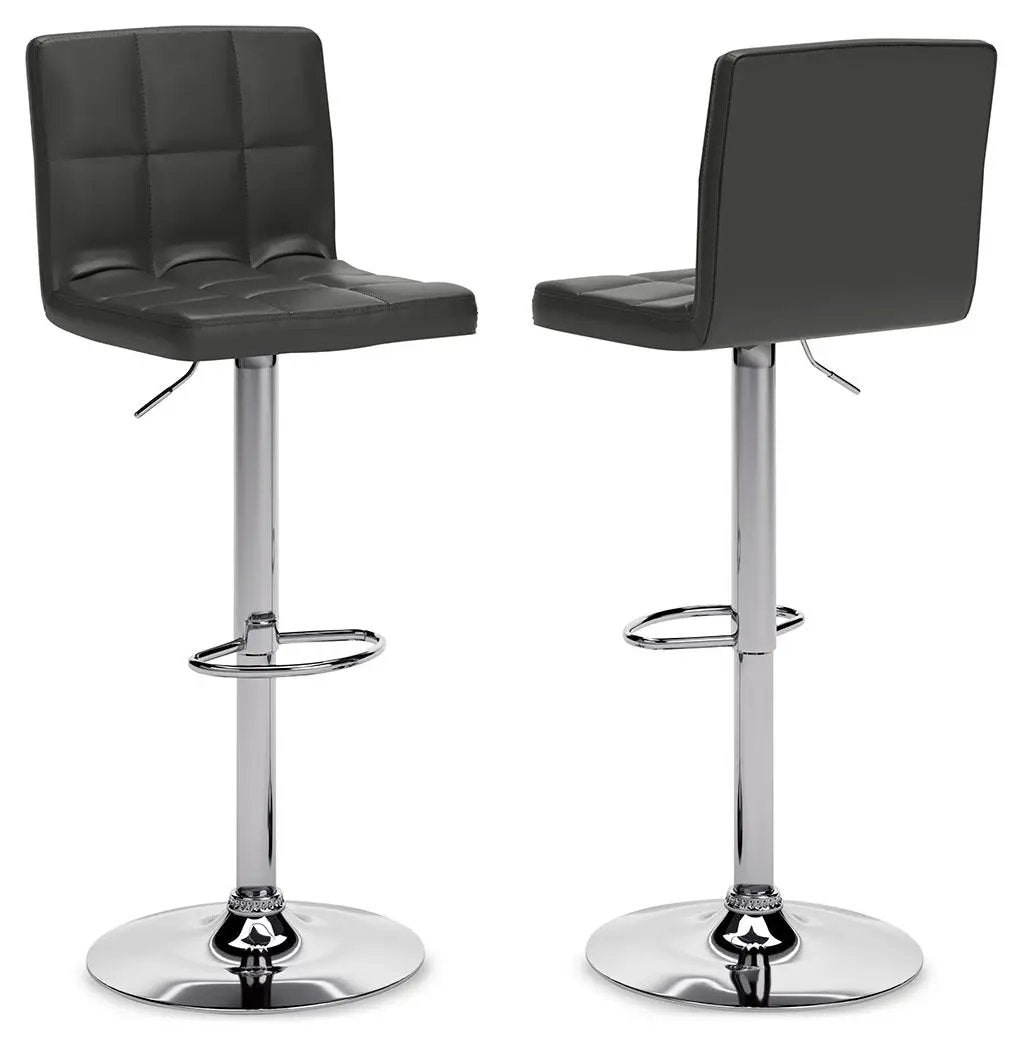 Bellatier - Adjustable Height Barstool (Set of 2) by Unique Piece Furniture