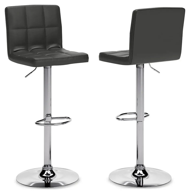 Bellatier - Adjustable Height Barstool (Set of 2) by Unique Piece Furniture