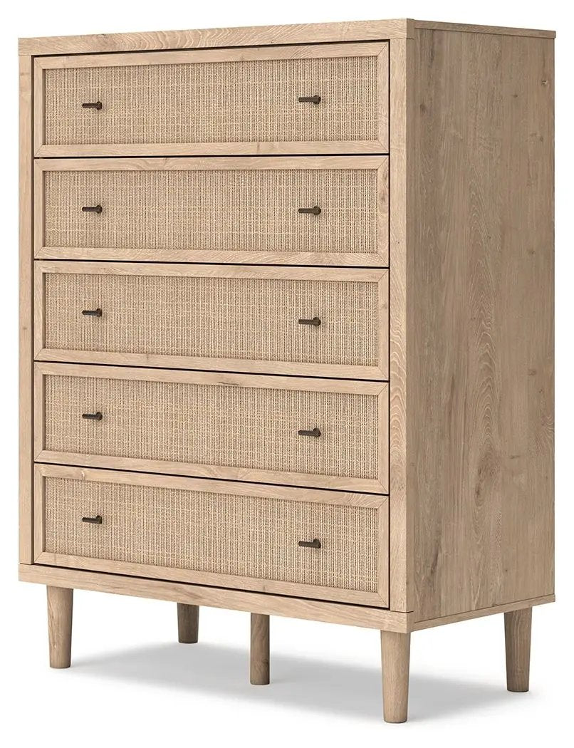 Cielden - Five Drawer Wide Chest - Two-Tone by Unique Piece Furniture