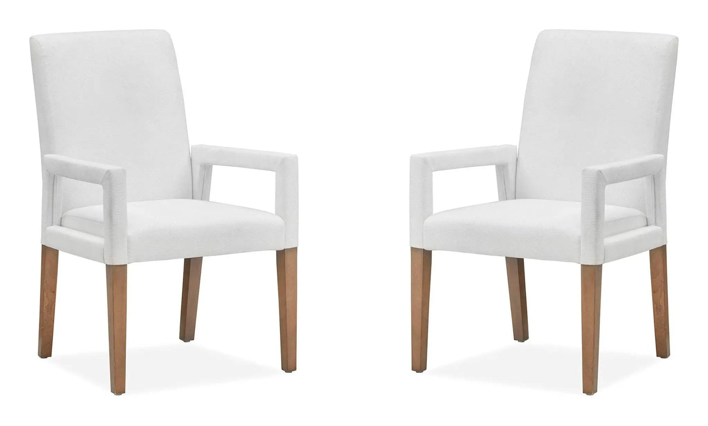 Lindon - Dining Arm Chair With Upholstered Seat & Back (Set of 2) by Unique Piece Furniture