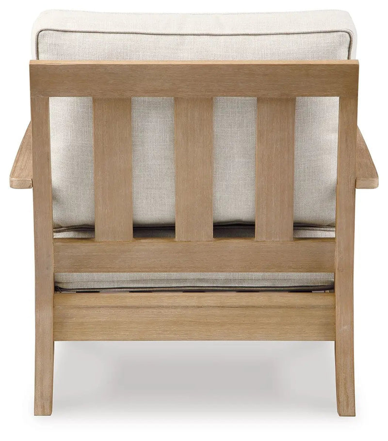 Carter Hall - Lounge Chair With Cushion - Beige by Unique Piece Furniture
