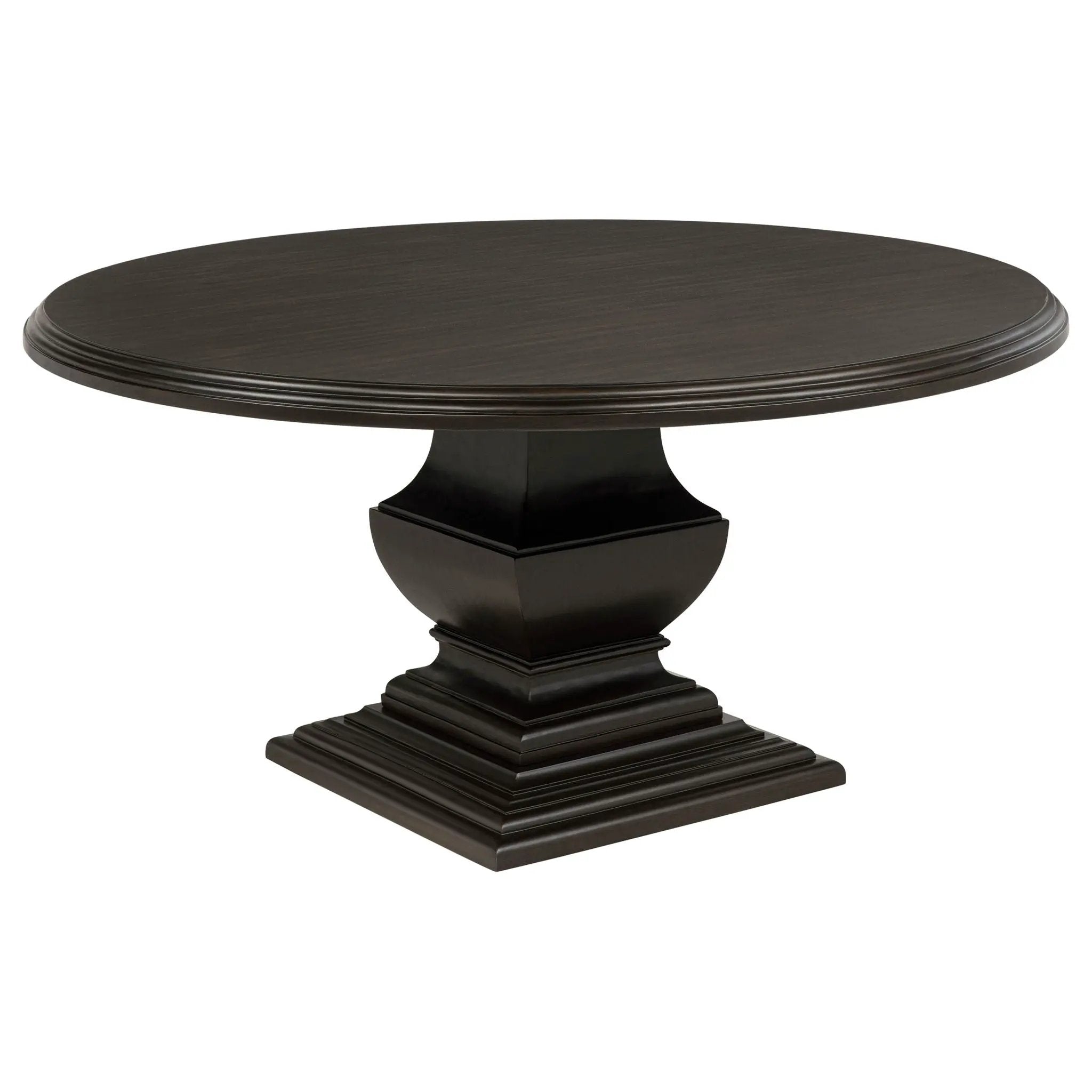 Twyla 5-piece Round Wood Dining Room Table Set Dark Cocoa by Unique Piece Furniture