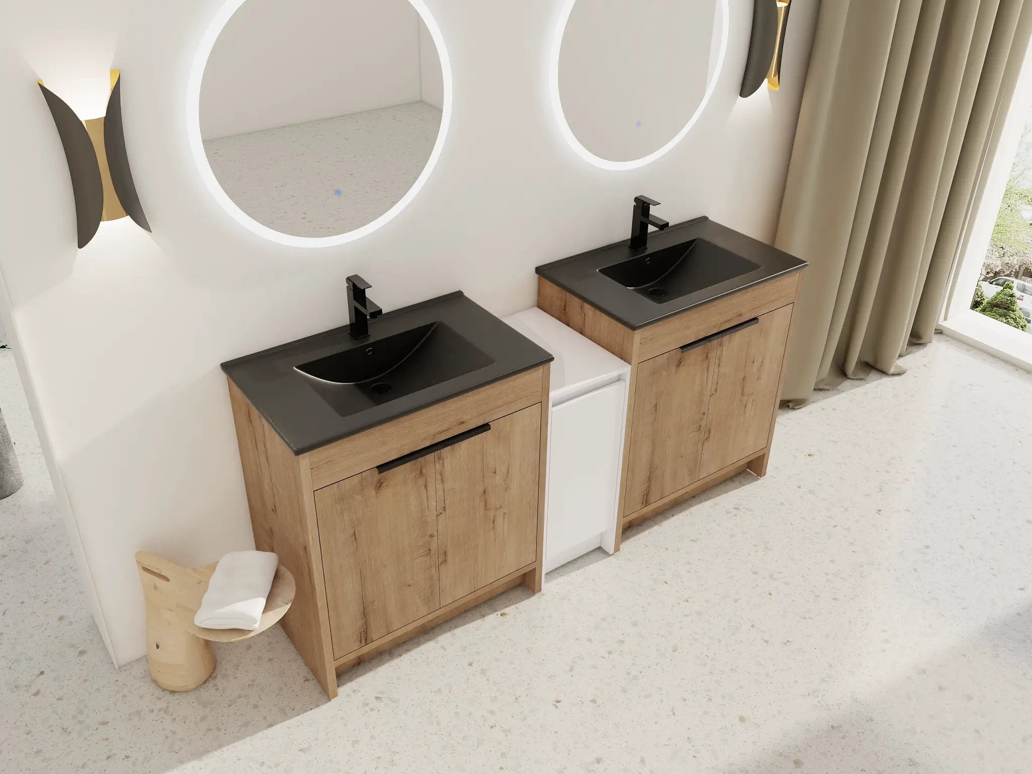 72 Inch Freestanding Bathroom Vanity by HouseOfZazla