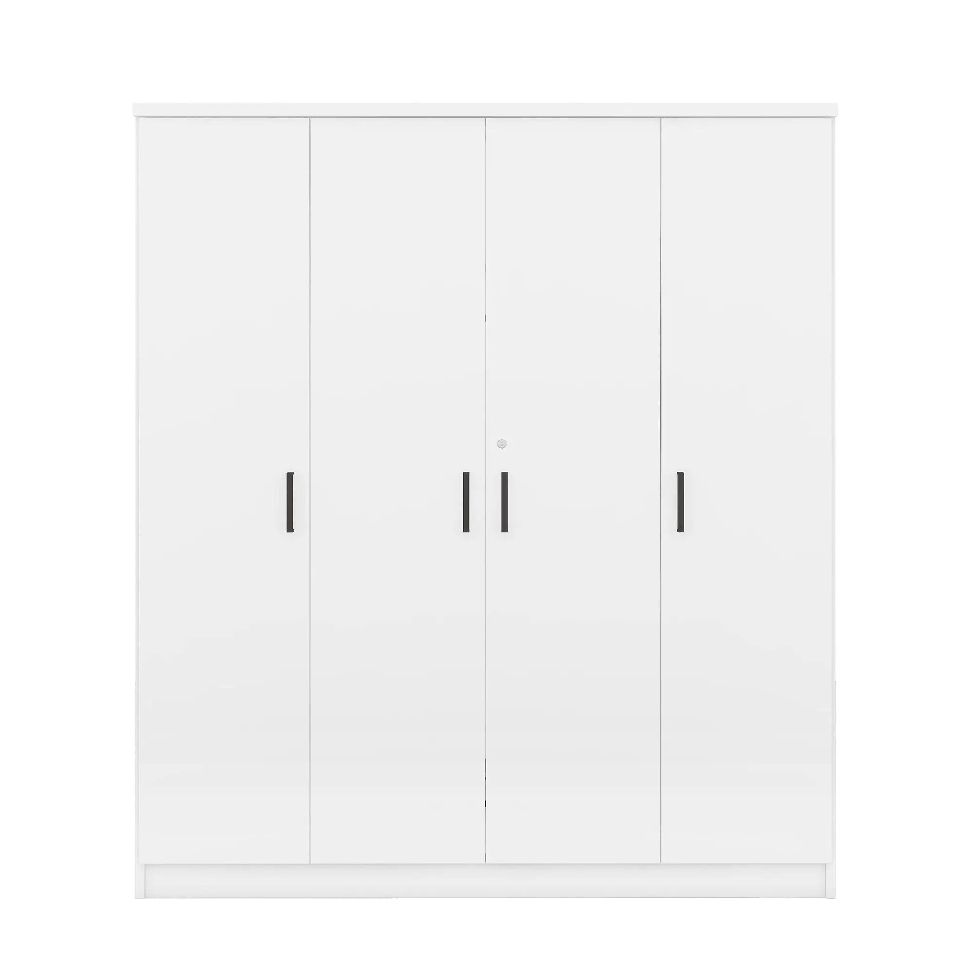 4 Door Wardrobe With 1 Drawer by HouseOfZazla