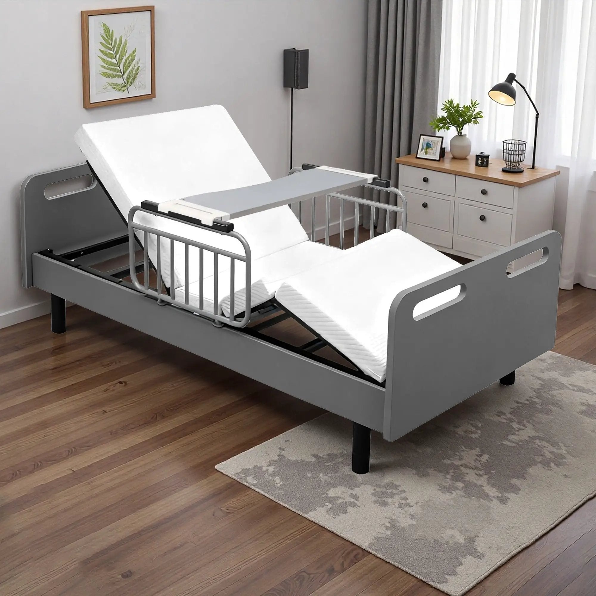 Electric Adjustable Hospital Bed for Home Use by HouseOfZazla