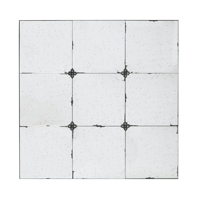 Traditional Decor Style Antique Glass Panel Mirror, Wall Mirror For Bathroom Entryway Console Lean Against Wall by Unique Piece Furniture