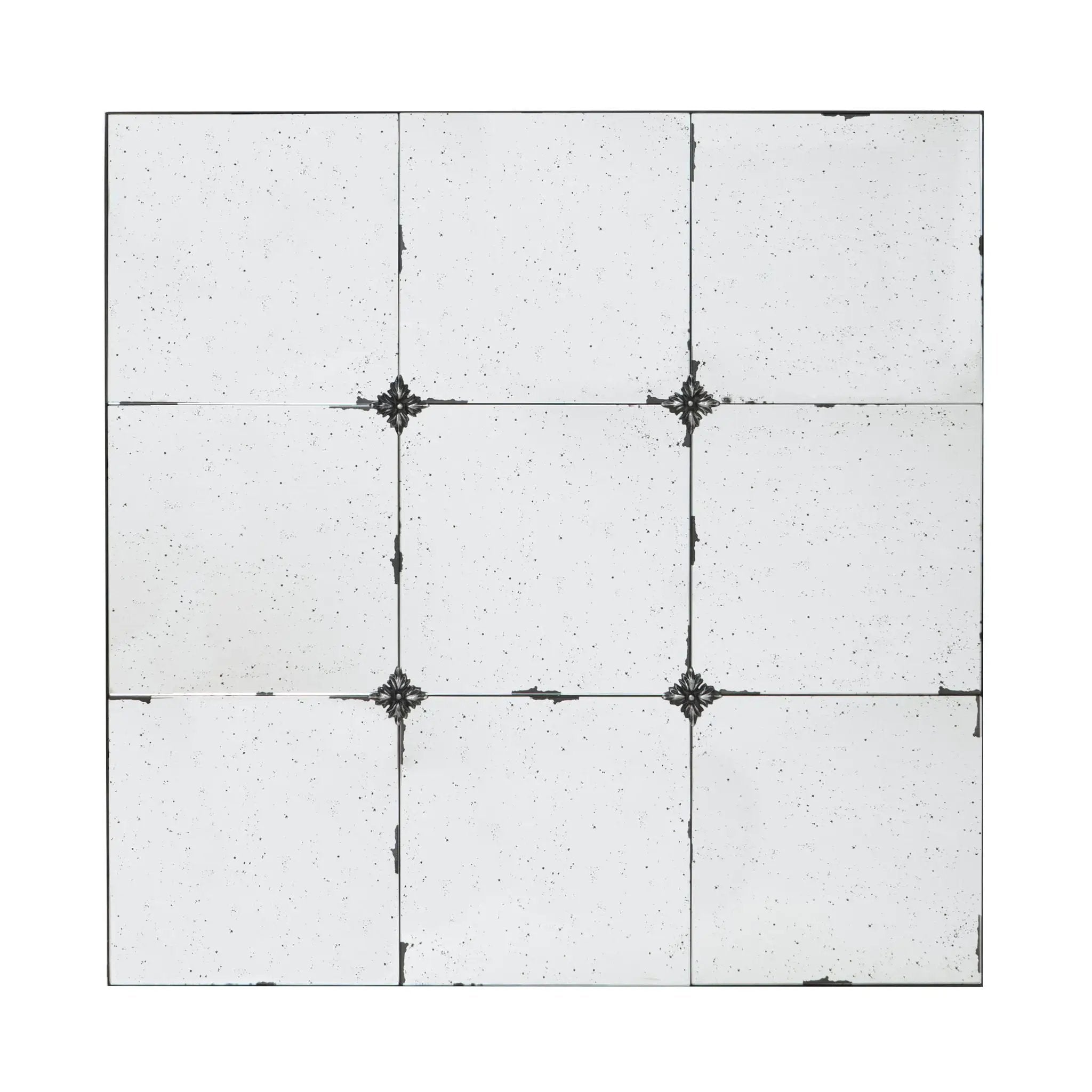 Traditional Decor Style Antique Glass Panel Mirror, Wall Mirror For Bathroom Entryway Console Lean Against Wall by Unique Piece Furniture