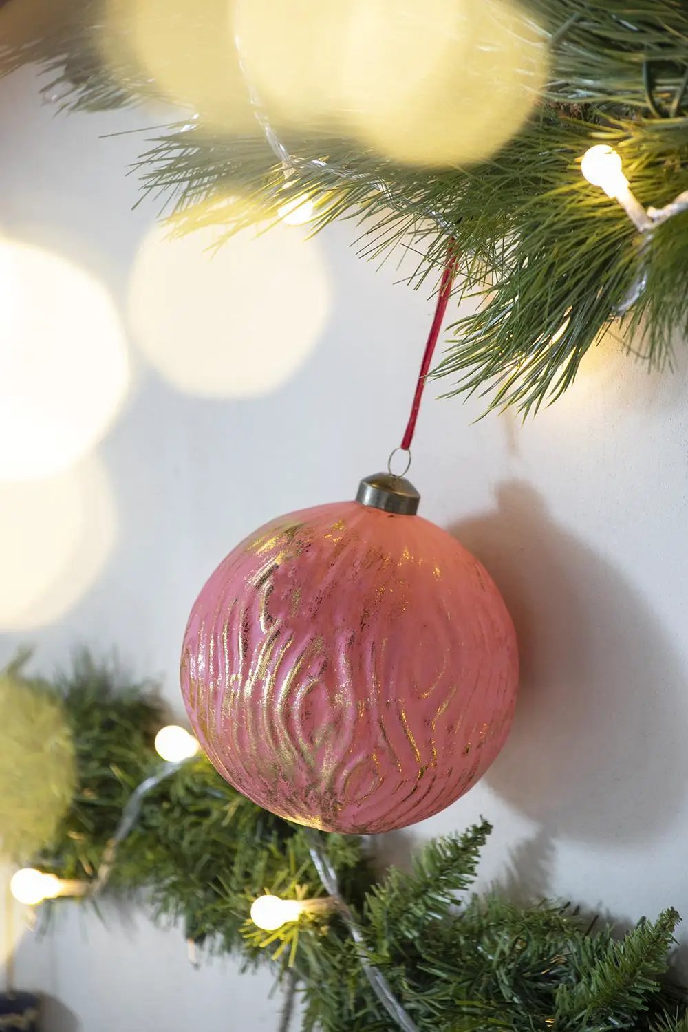 Christmas Ball Glass Decorative Hanging Ball Christmas Tree Ornaments For Holiday Party Decorations by HouseOfZazla