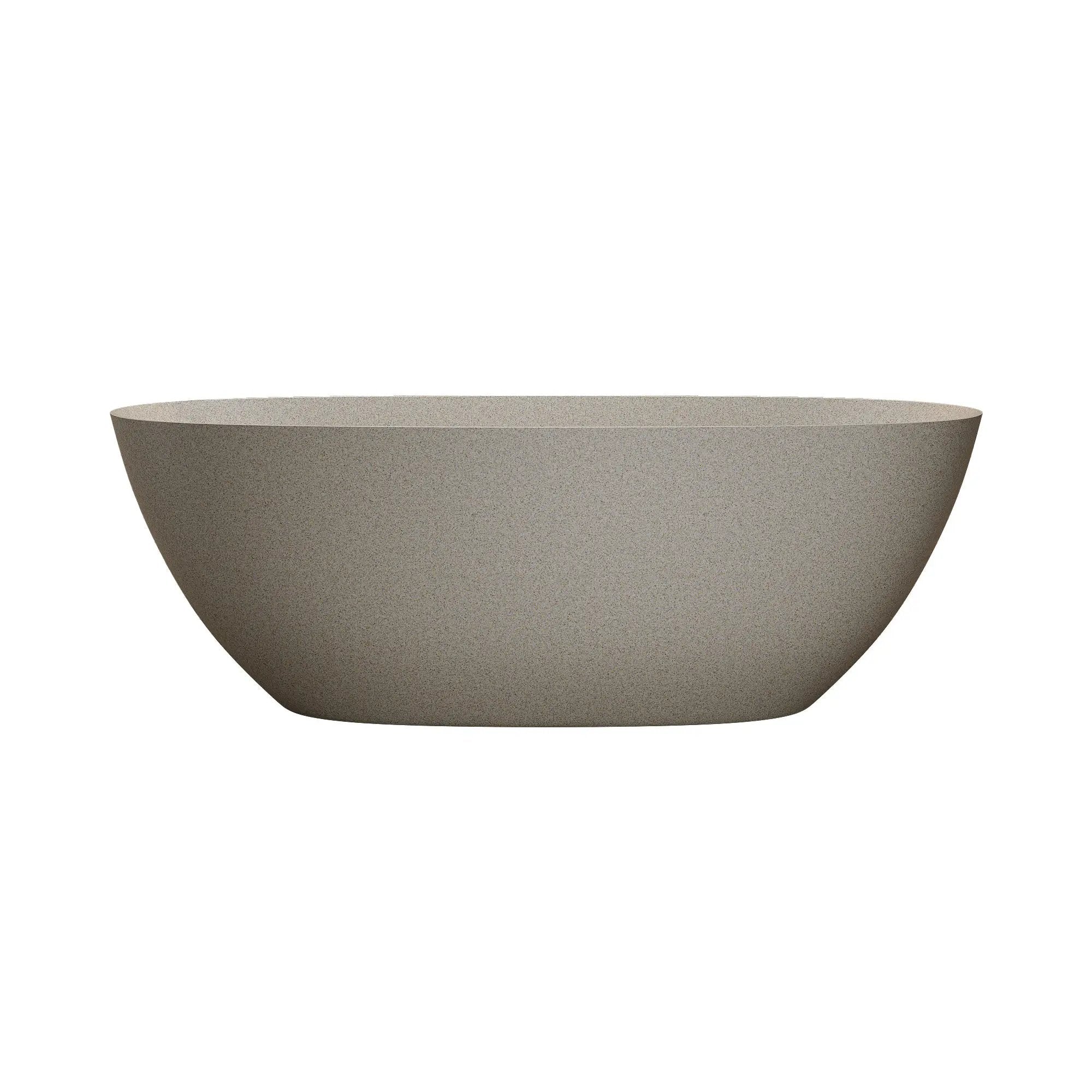 61'' Freestanding Bathtub with Overflow and Pop-up Drain by HouseOfZazla