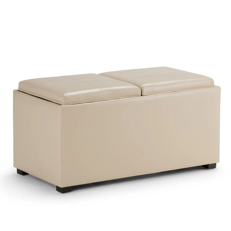 Avalon - 5 Piece Storage Ottoman, Contemporary by HouseOfZazla