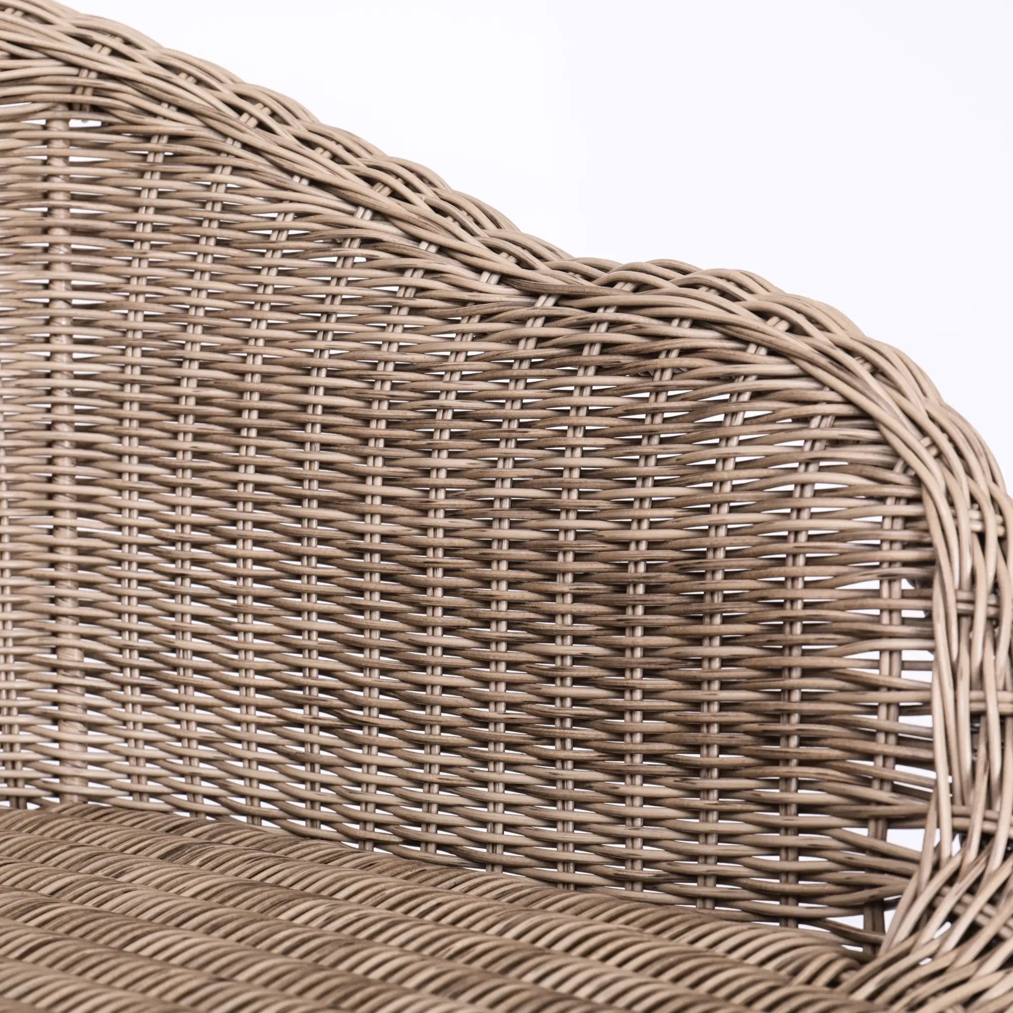 Ladd Outdoor Metal Wicker Barstool Set of 2 by HouseOfZazla