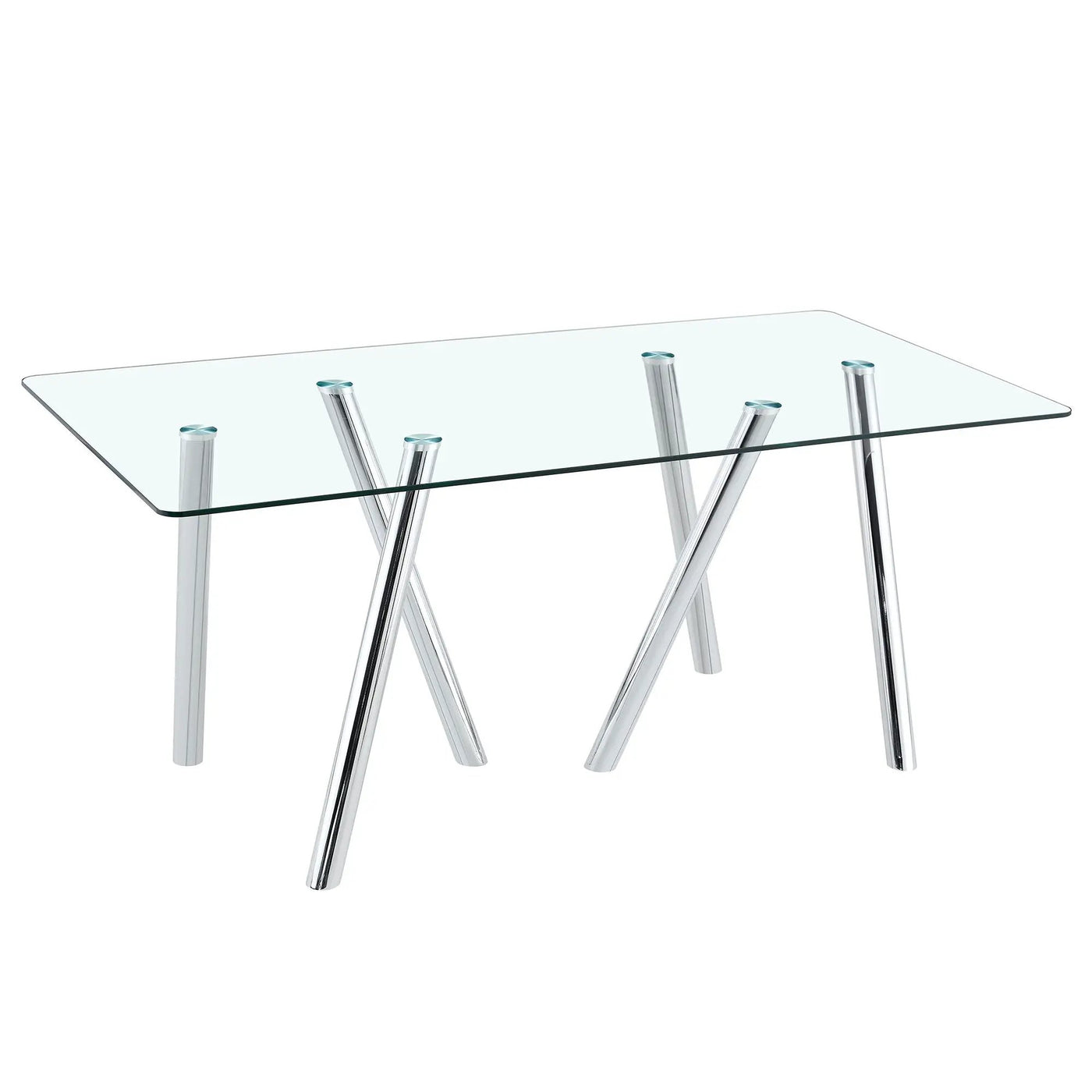 Dining Table With Transparent Surface by Unique Piece Furniture
