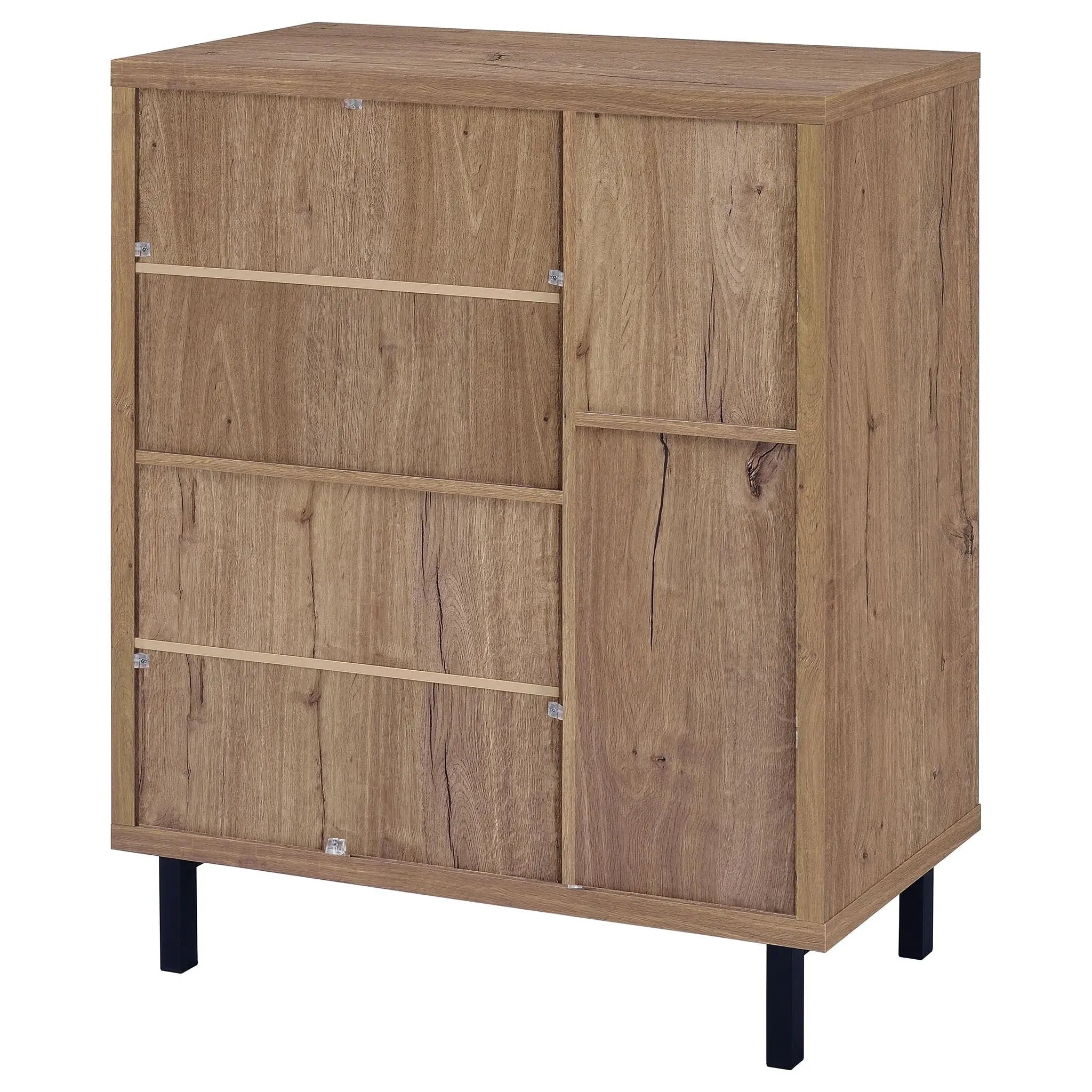 Stagg - 2 Door Shoe Storage Cabinet - Natural by HouseOfZazla