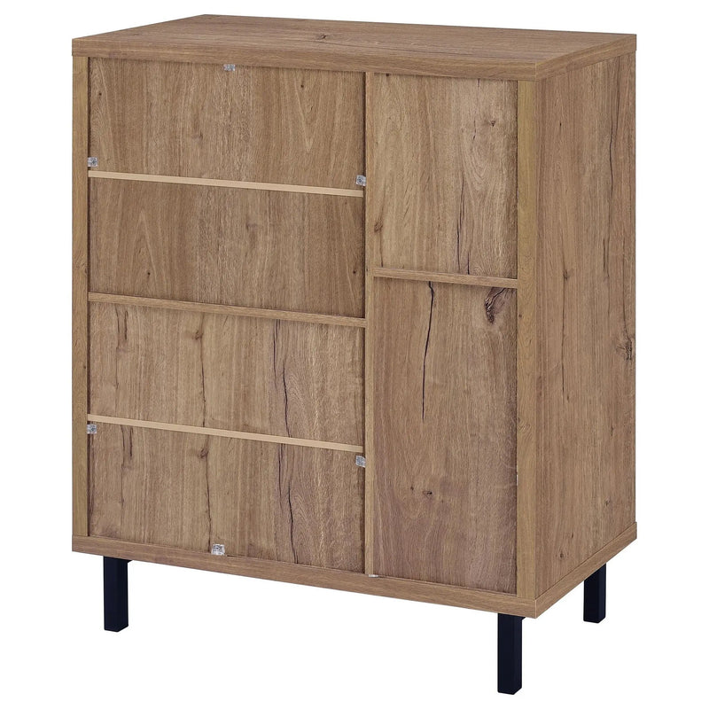 Stagg - 2 Door Shoe Storage Cabinet - Natural by HouseOfZazla
