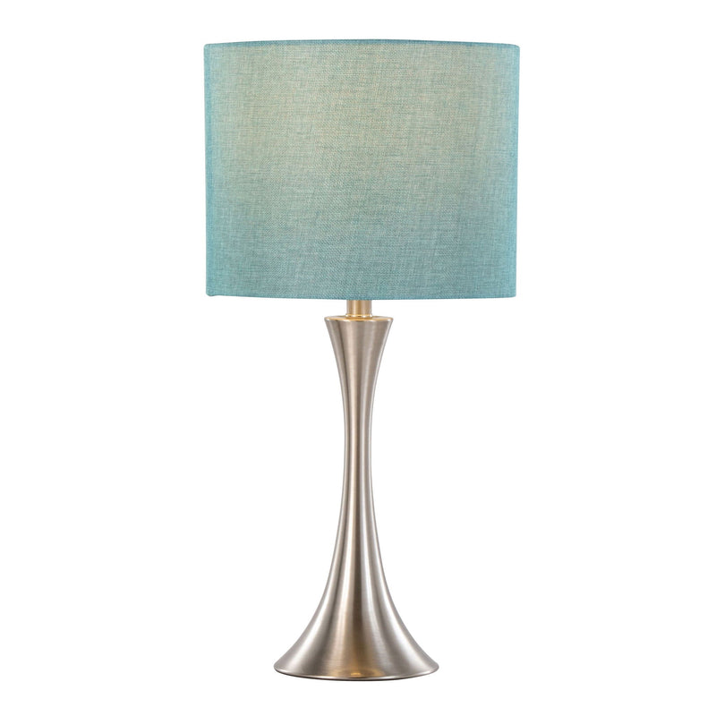 Lenuxe - Contemporary Semi Gloss Table Lamp (Set of 2) by HouseOfZazla
