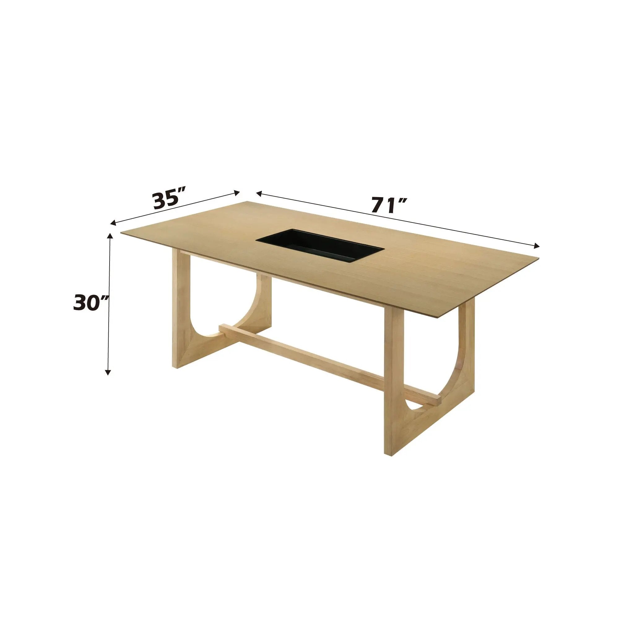 Blayde - Dining Table - Natural by Unique Piece Furniture