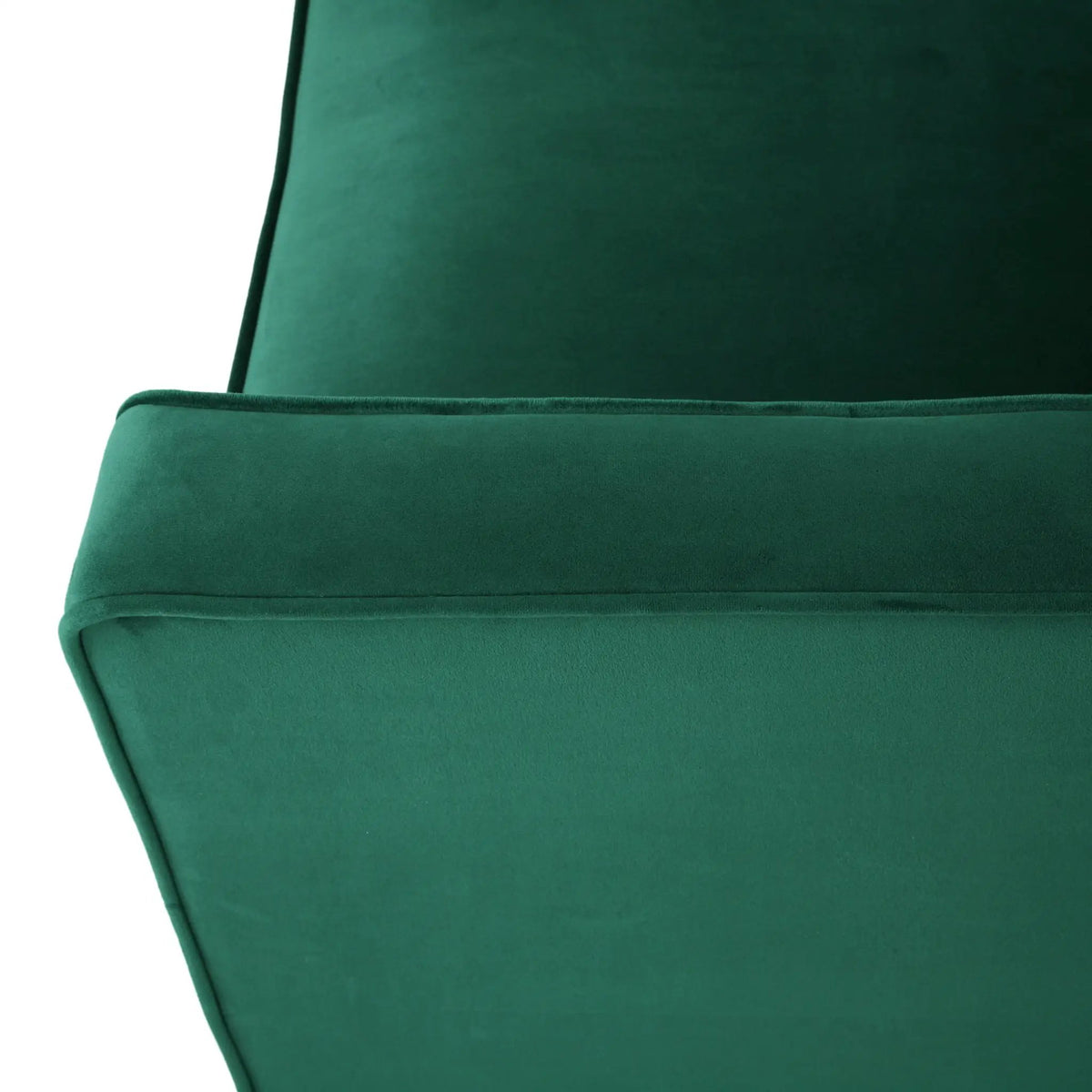 Green Velvet Upholstered Club Chair, photo 10 of 10