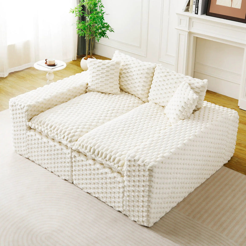 Multifunctional Sofa, Side-By-Side Or Facing Each Other by HouseOfZazla