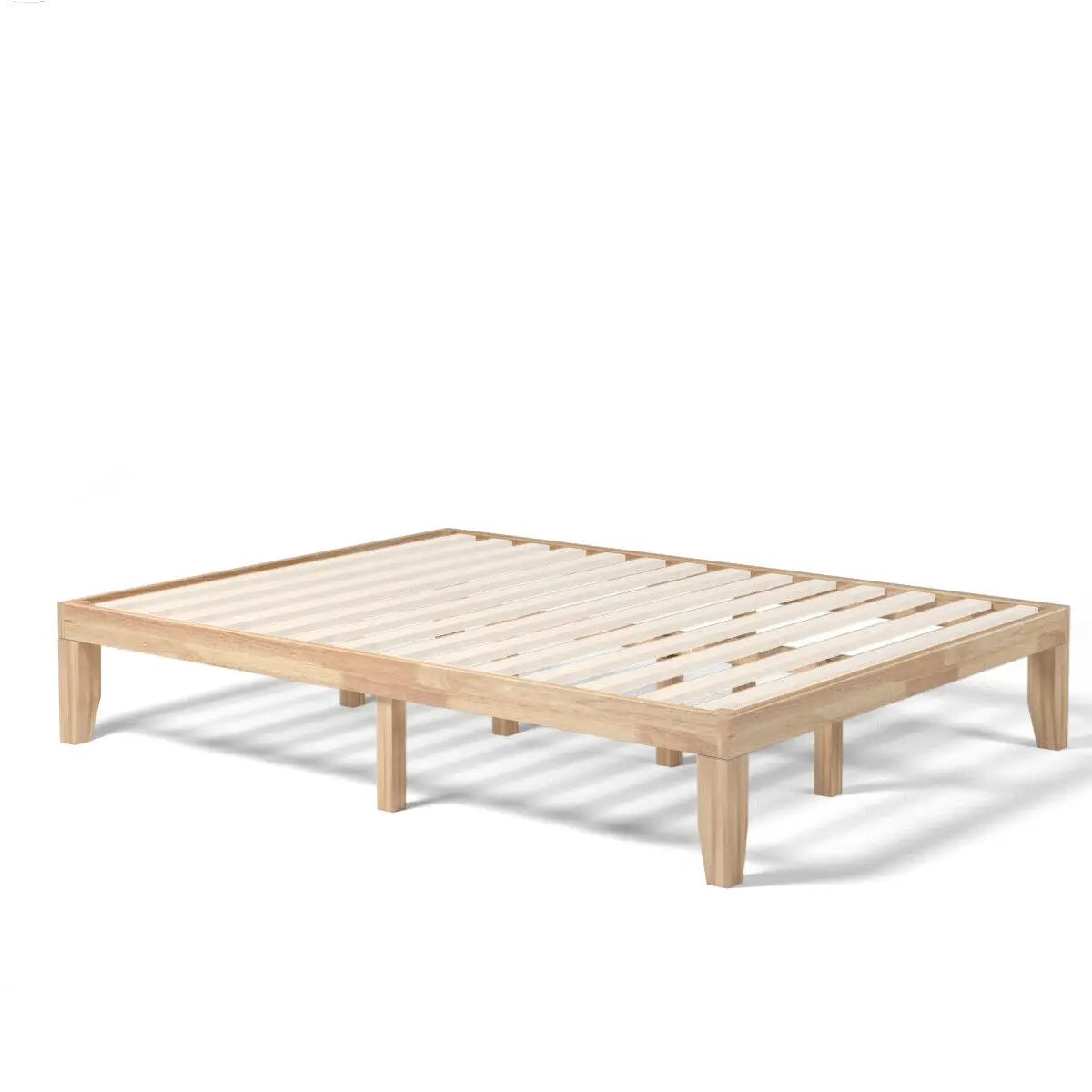Queen Size 14 Inch Wooden Bed Mattress Frame, photo 10 of 10