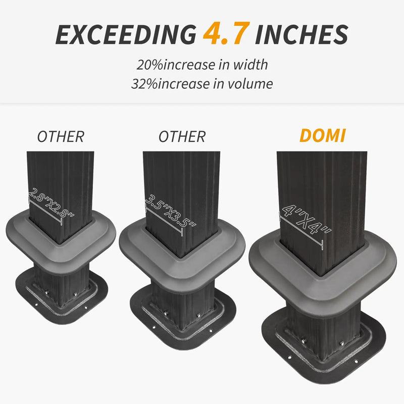 12' x 16' Hardtop Gazebo with Dual-Layer Roof by HouseOfZazla