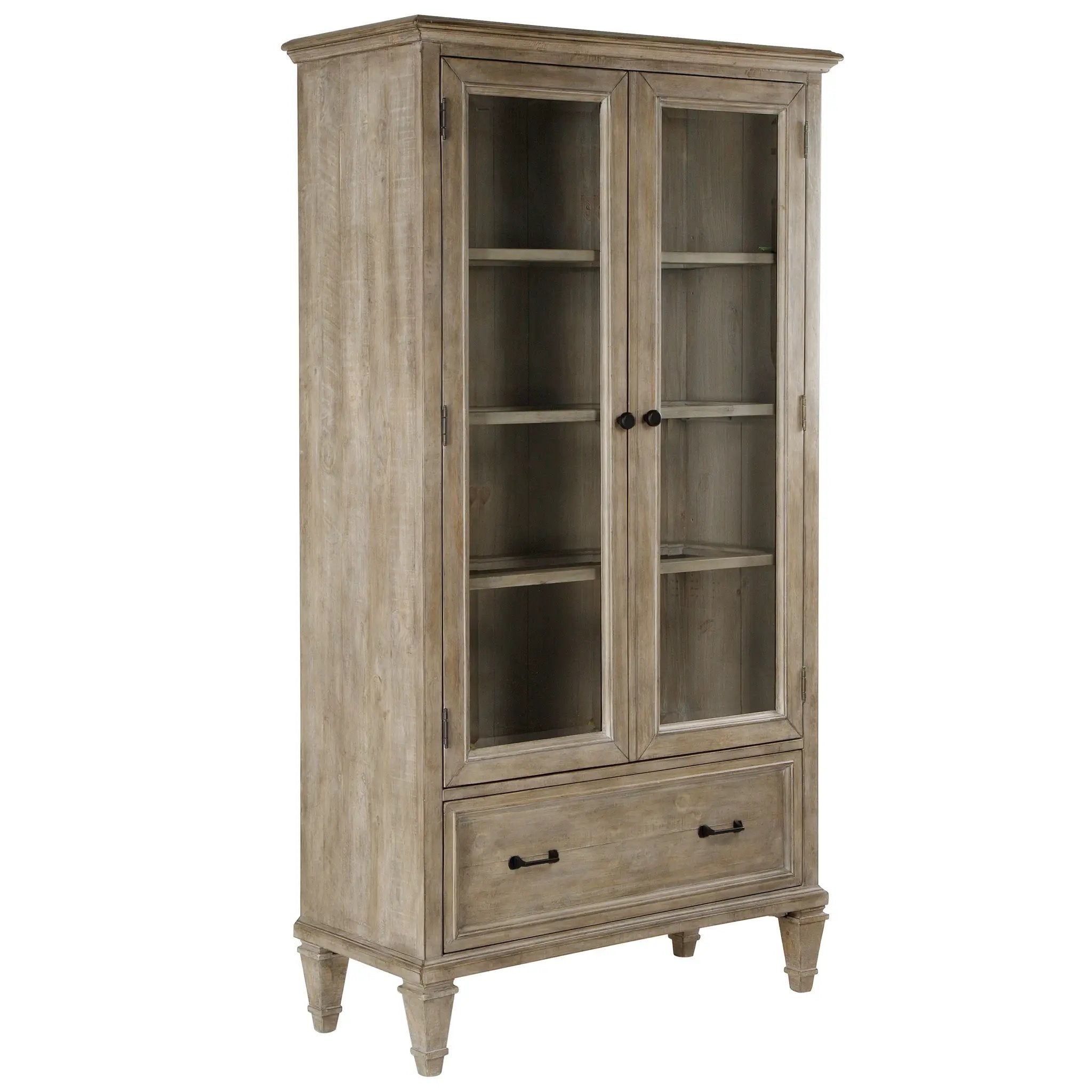Lancaster - Door Bookcase - Dove Tail Gray by Unique Piece Furniture