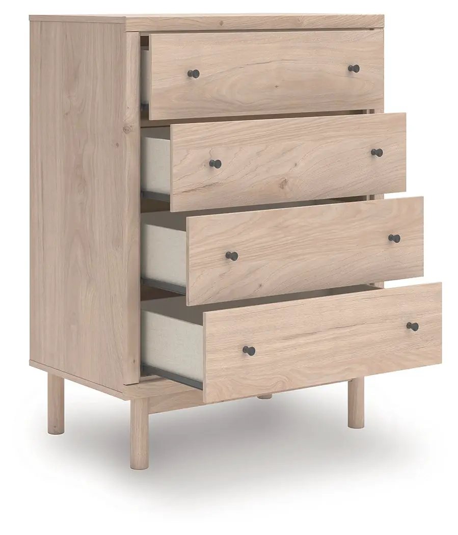 Arloster - Four Drawer Chest - Tan by Unique Piece Furniture