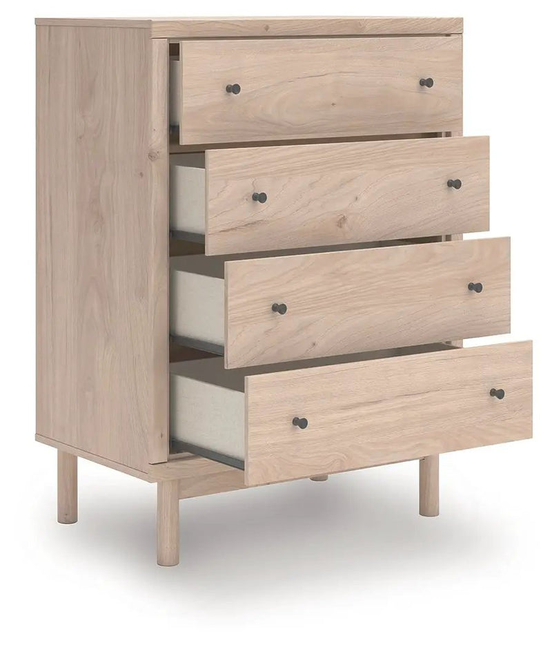 Arloster - Four Drawer Chest - Tan by Unique Piece Furniture