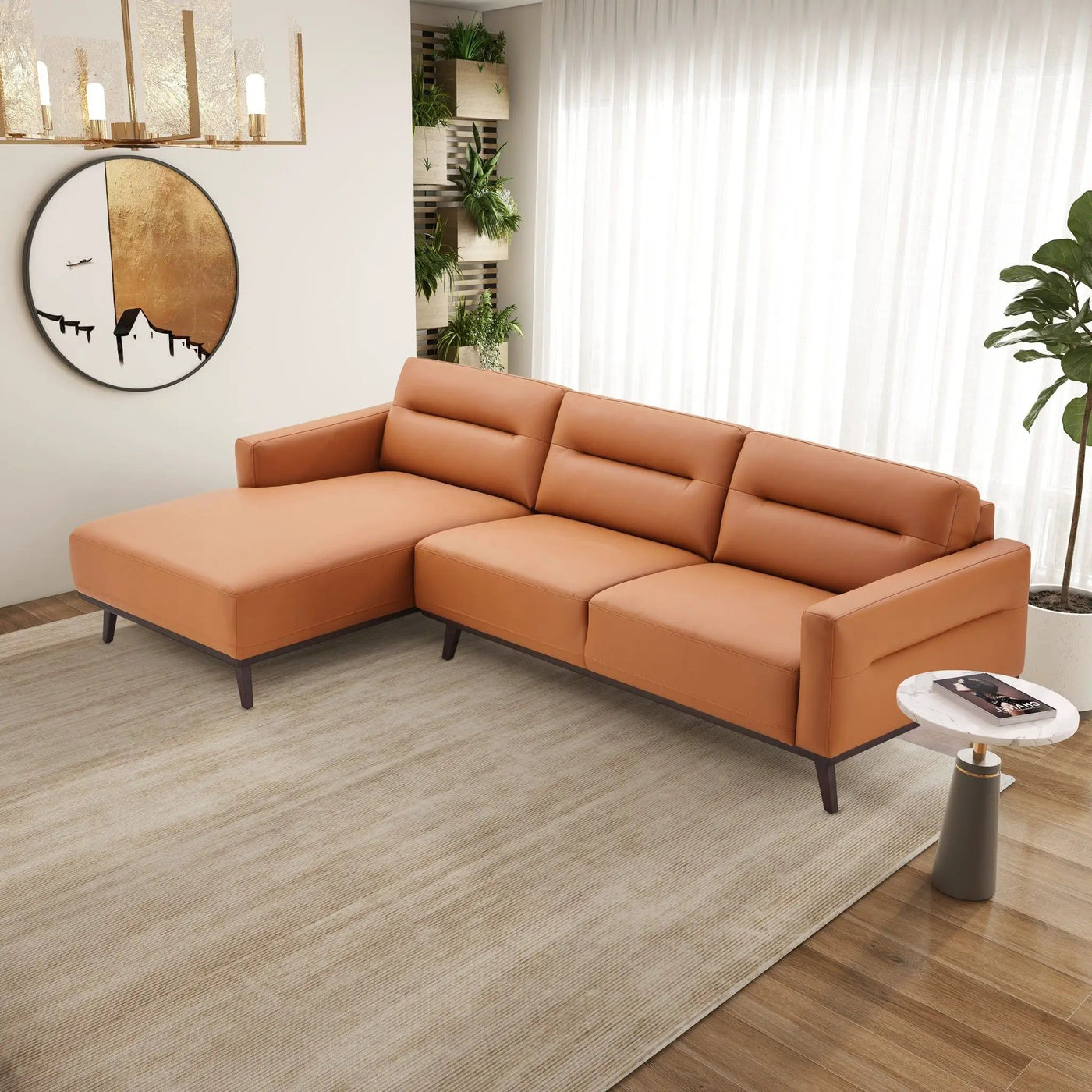 Ella - L-Shaped Sectional Couch by HouseOfZazla