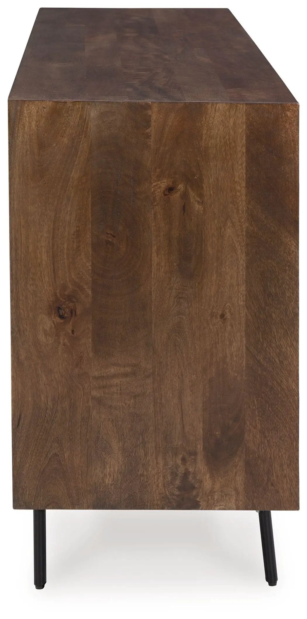 Dreggan - Accent Cabinet - Brown / Gold Finish by Unique Piece Furniture