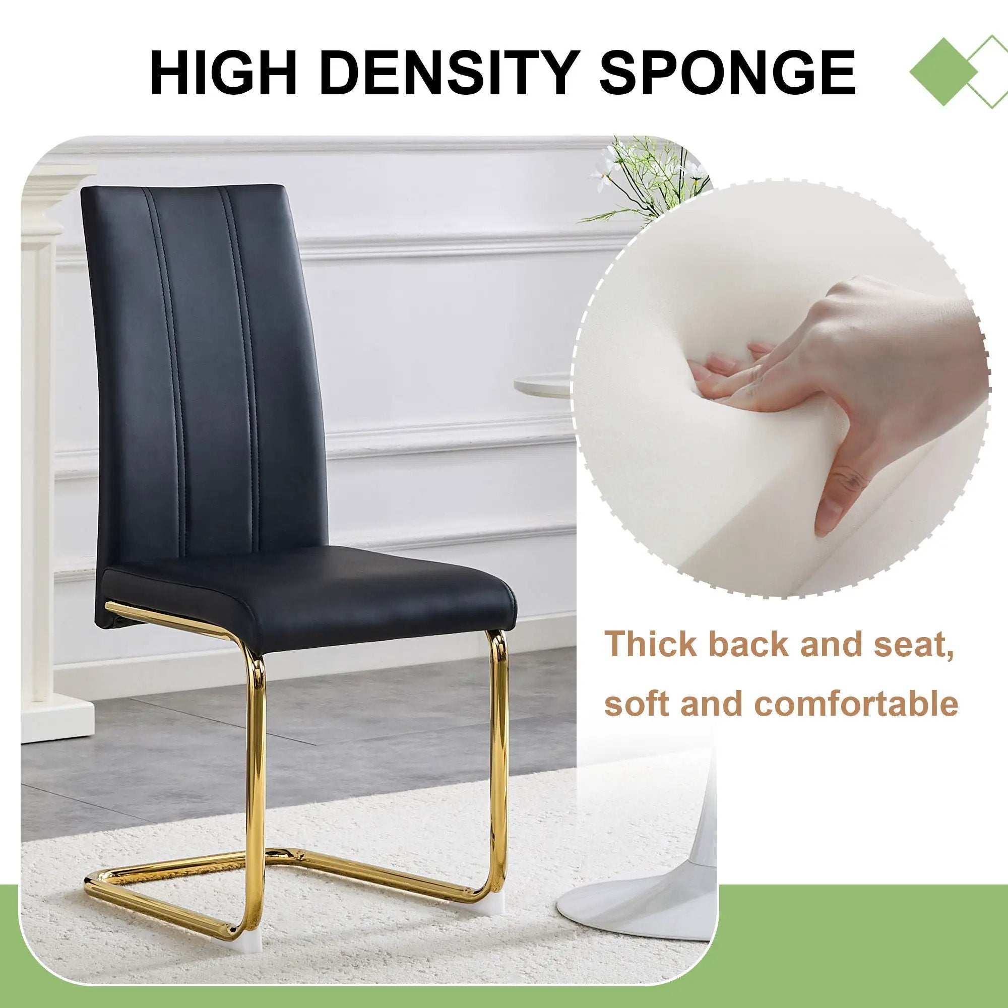 Luxury Aesthetic Upholstered Dining Chairs For Dining Room