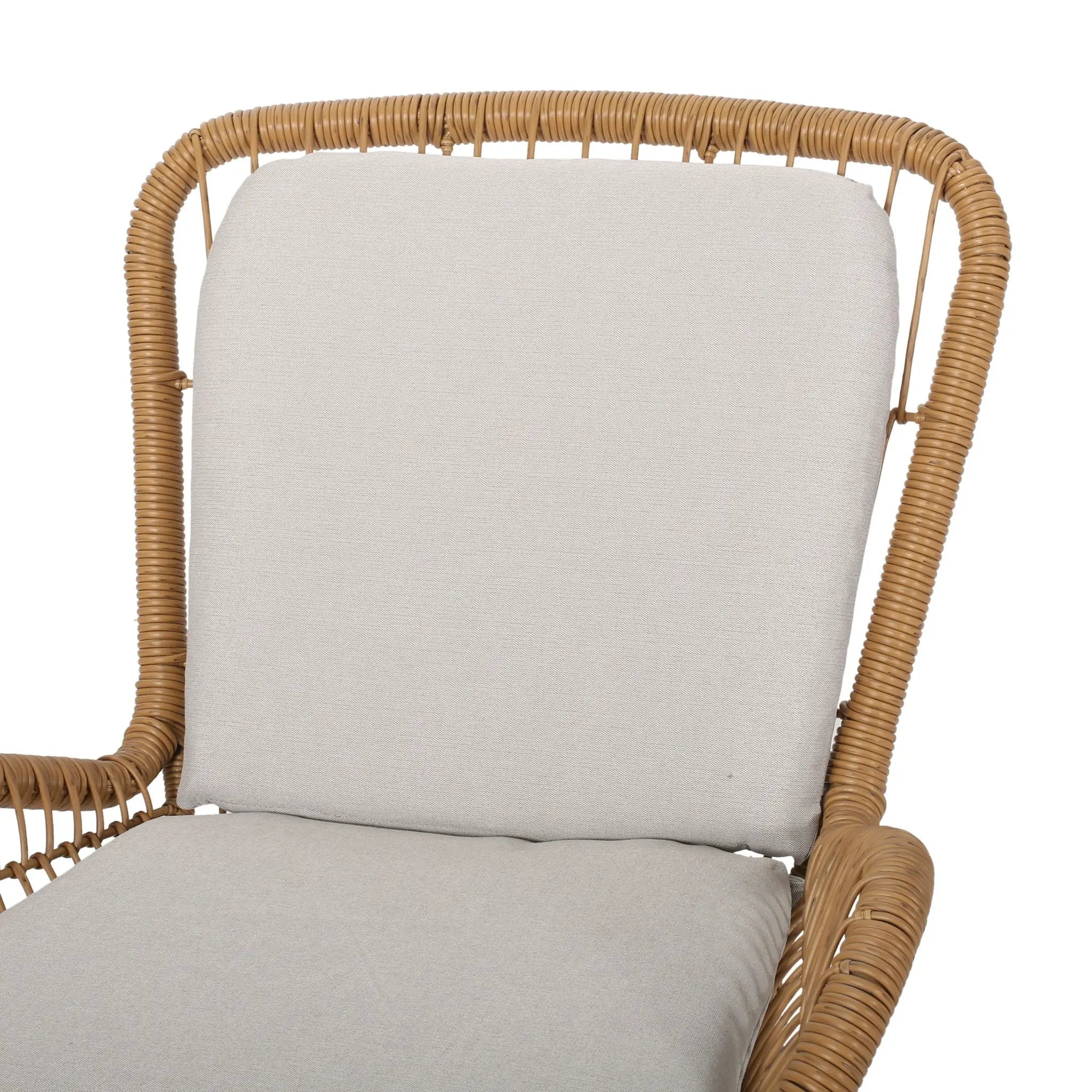Outdoor Wicker Club Chair With Cushions (Set of 2) by HouseOfZazla