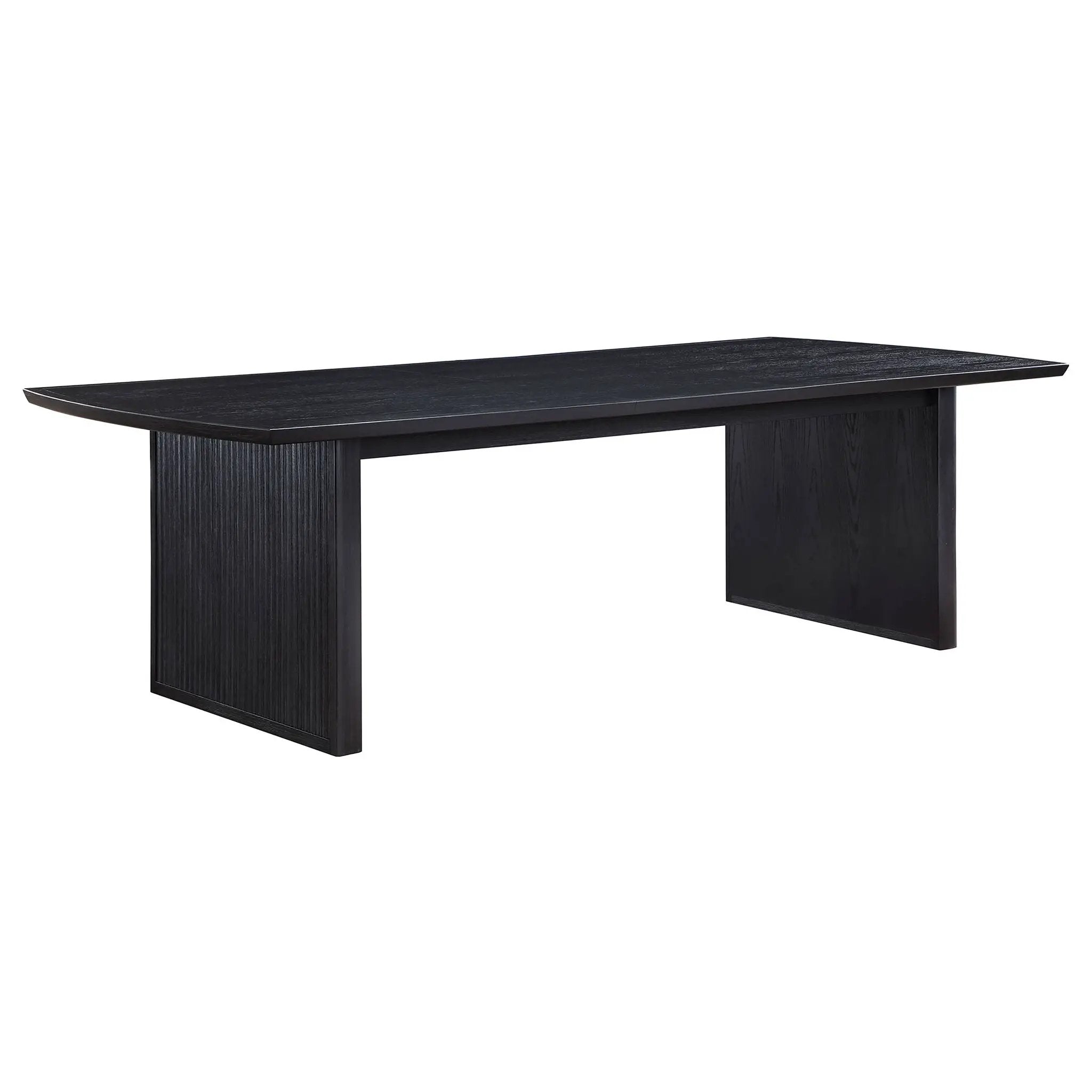 Brookmead 100-inch Extension Leaf Dining Table Black by Unique Piece Furniture