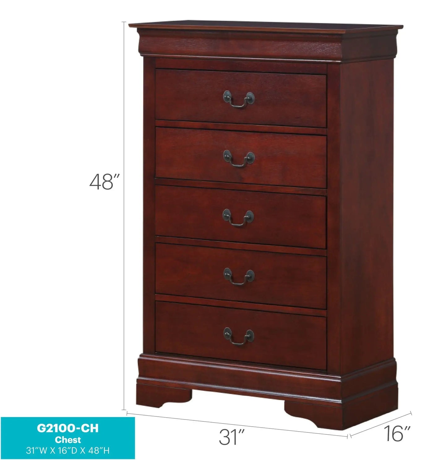 Louis Phillipe - Accent Chest by HouseOfZazla