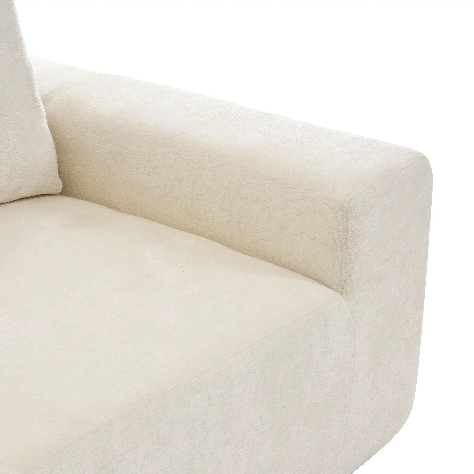 Modular Cloud Sectional Sofa Set, U-Shaped Upholstered Couch With Deep Seat by HouseOfZazla