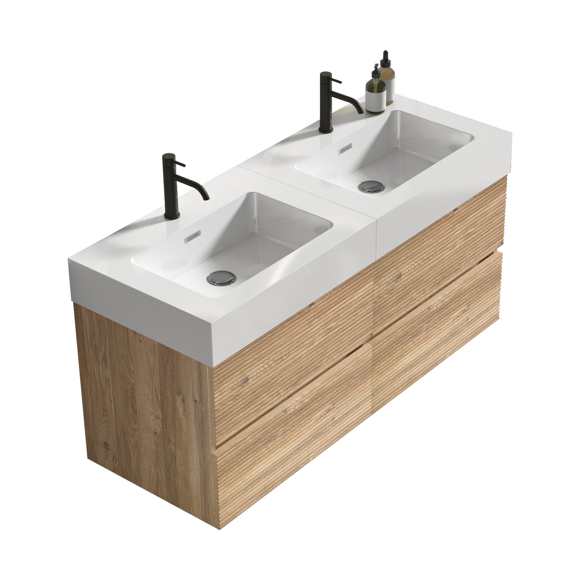 Grace 48" Bathroom Vanity with Double Drawers by HouseOfZazla